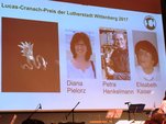 Foto: Die drei Preisträgerinnen des Lucas-Cranach-Preises 2017