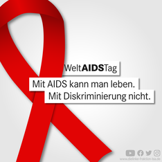 Bild: AIDS Schleife