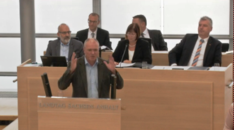 Foto: Videoausschnitt LT-Sitzung