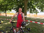 Foto: Thomas Lippmann (MdL) vor dem Start