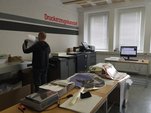 Foto: ″Sozialtag Werkstatt″ - Besichtigung der Werbeagentur & Druckerei Ideenreich