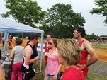 Foto: Stärkung nach den Triathlon
